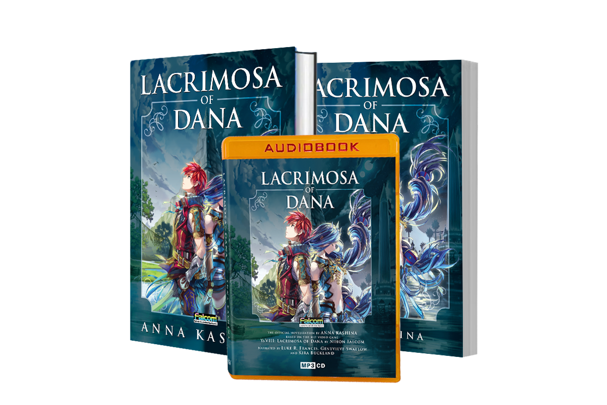 LACRIMOSA OF DANA - hardcover + paperback + audiobook set – Ys Books