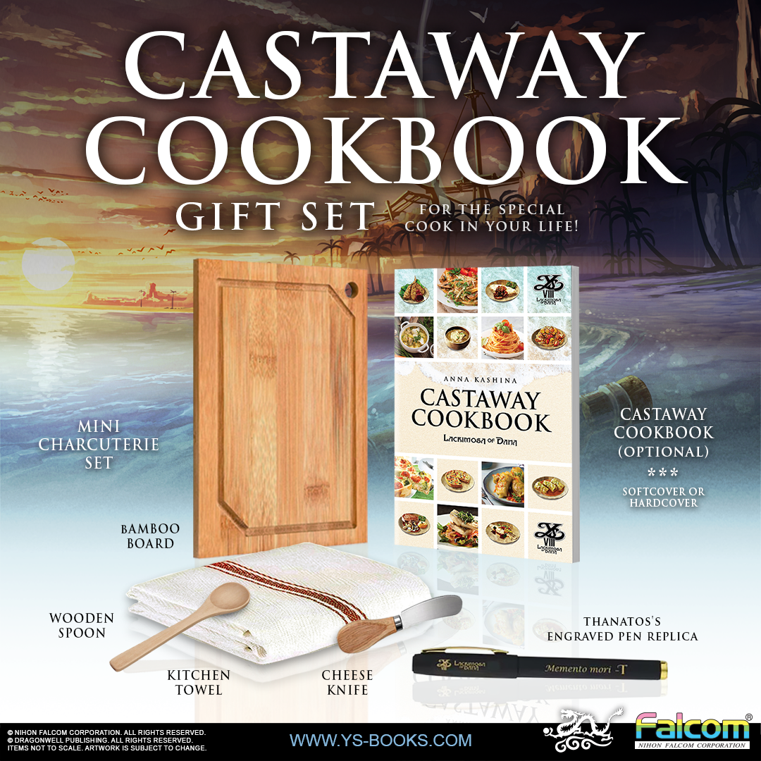 LACRIMOSA OF DANA: CASTAWAY COOKBOOK Gift Set
