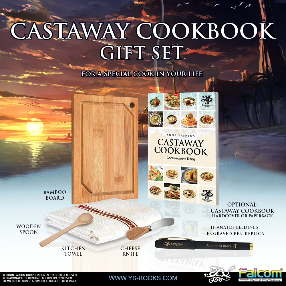 LACRIMOSA OF DANA: CASTAWAY COOKBOOK Gift Set