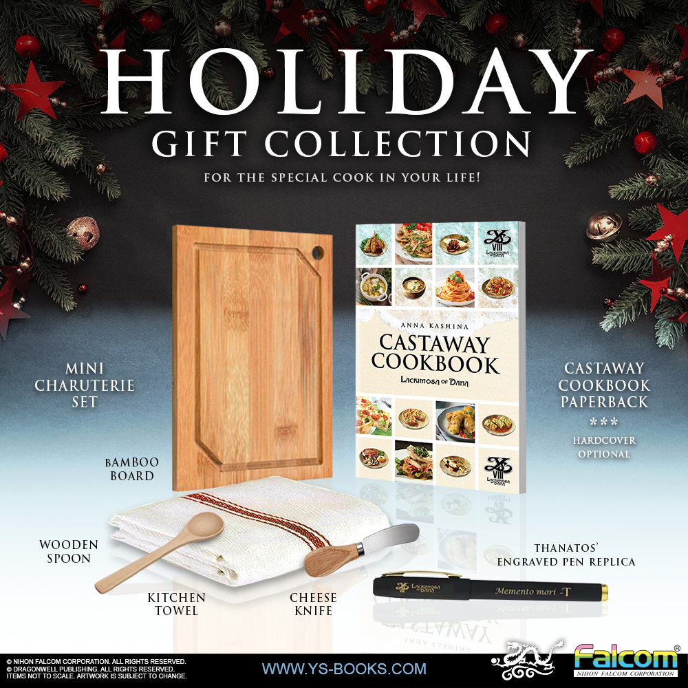 LACRIMOSA OF DANA: CASTAWAY COOKBOOK Holiday Gift Collection