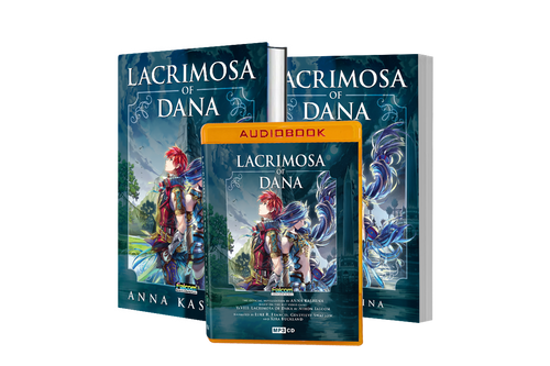 LACRIMOSA OF DANA - hardcover + paperback + audiobook set – Ys Books
