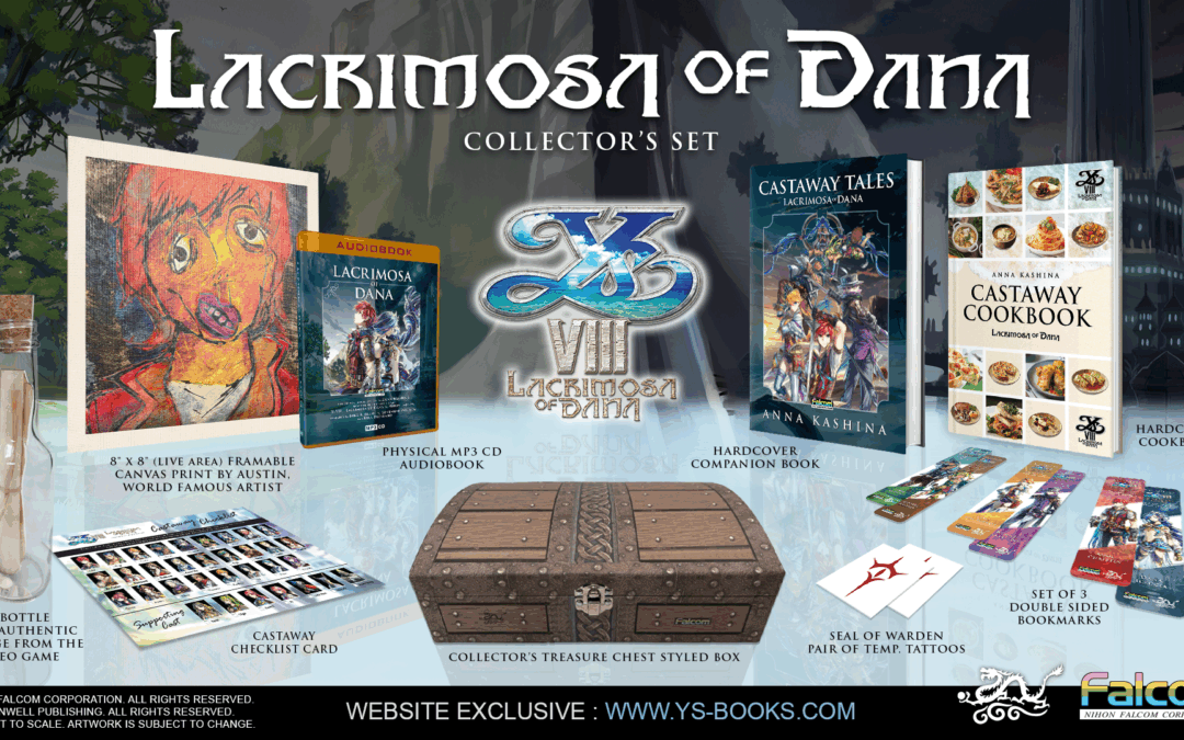 LACRIMOSA OF DANA audiobooks, companion book and collector’s set!